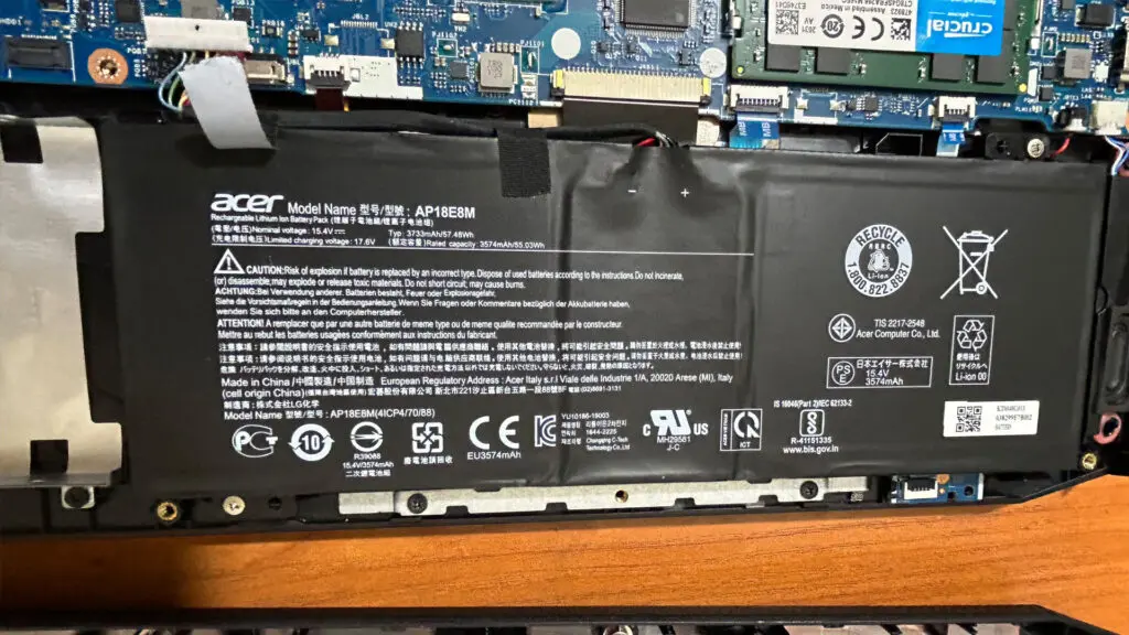 Baterie Laptop Defecta