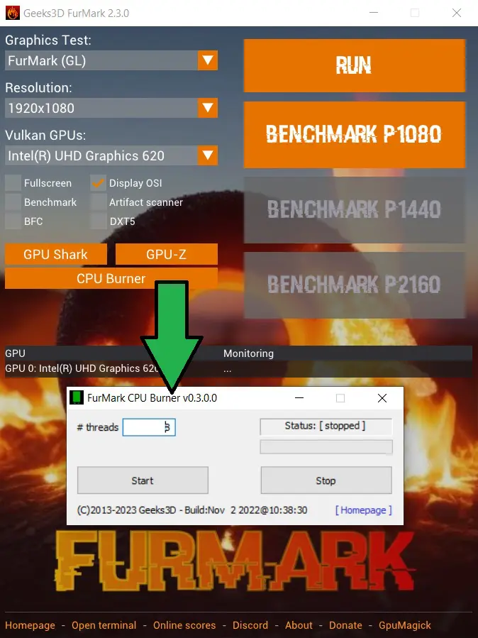 Stres Test Cpu Furmark2