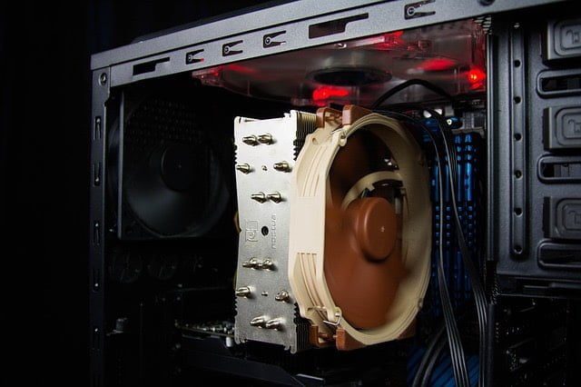 Cable management PC office