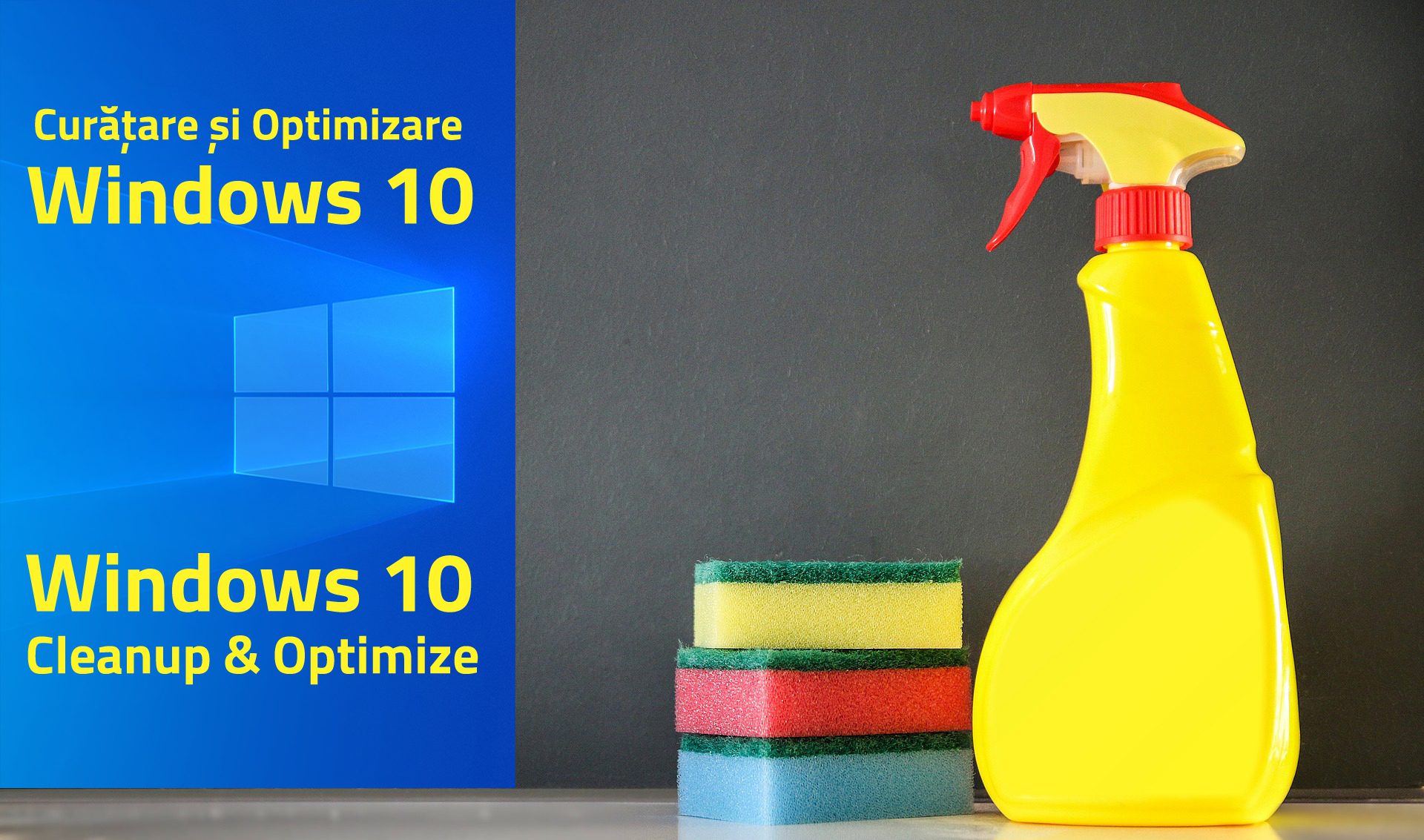 curatare si optimizare Windows 10