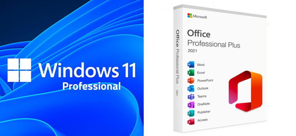 Pachet Licente Windows 11 Professional si Office 2021 Profesional Plus