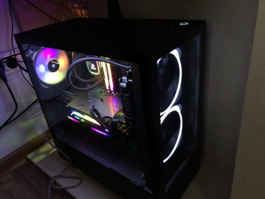 Cable Management Pc Pentru Unitate Desktop Pc Pentru Gaming Realizata In Bucuresti Sector6 In Mod Profesional