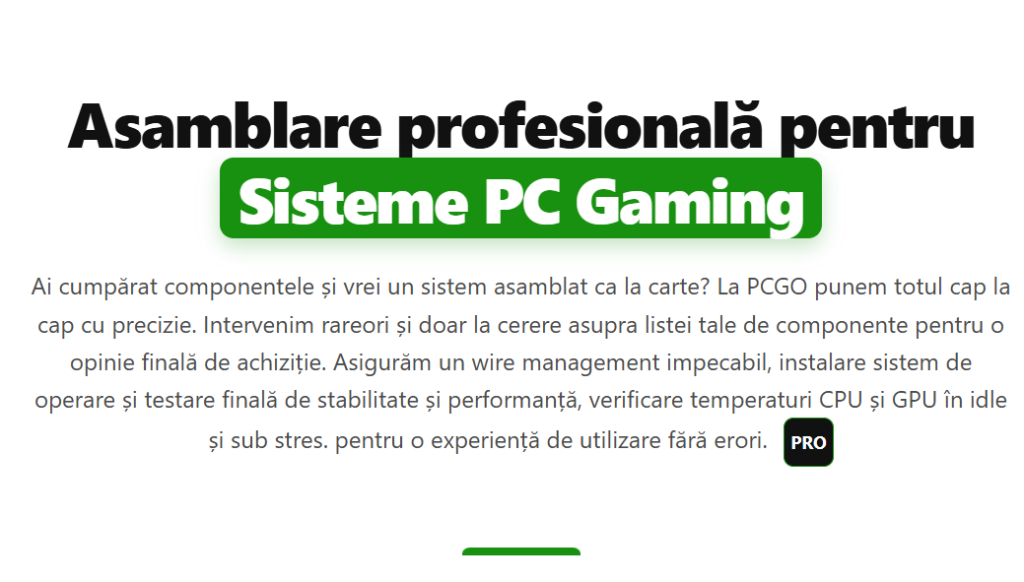 Beneficiile Asamblării Pc Profesionale Efectuate In Bucuresti Asamblate In Service Profesional Cu Experienta Unui Tehnician It