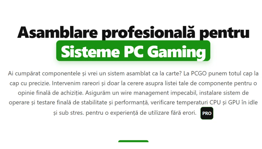 Beneficiile Asamblării Pc Profesionale Efectuate In Bucuresti Asamblate In Service Profesional Cu Experienta Unui Tehnician It