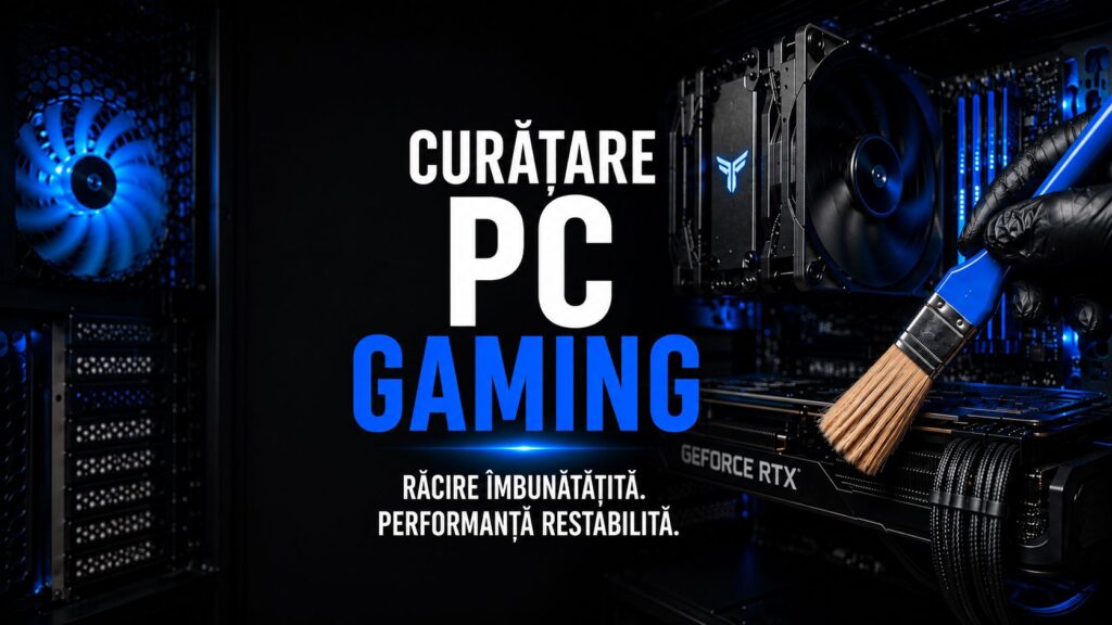 Curatare Pc Completa Bucuresti Serviciu It Profesional Cu Eliminare Praf Schimbare Pasta Termoconductoare Procesor Cpu Inlocuire Pasta Termica Placa Video Gpu Realizare Cable Management