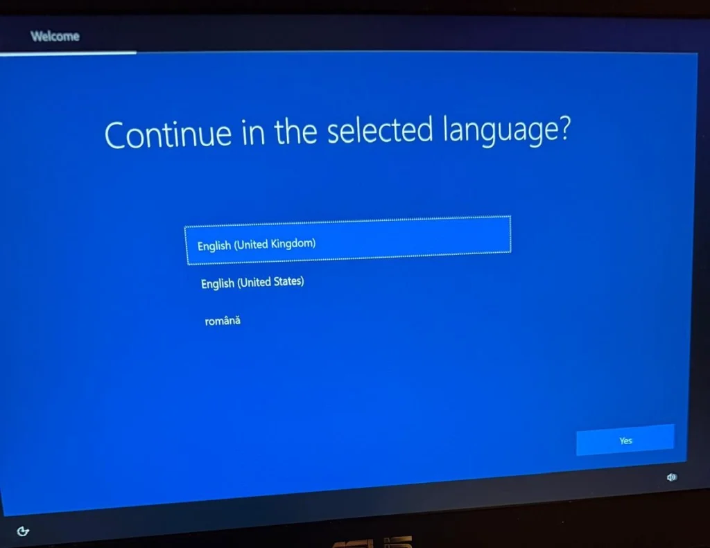 Instalare Windows Bucuresti Studiu De Caz Laptop Pasi Instalare Alegere Limba