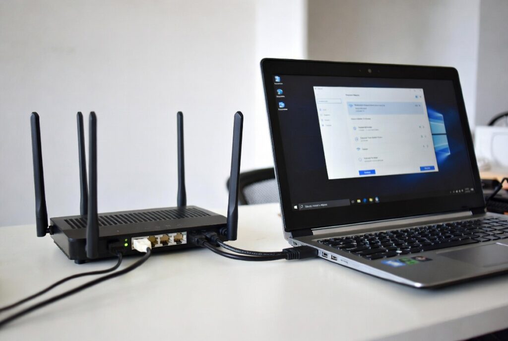 Cum Vezi Parola Wifi In Windows Prin Accesarea Directa A Panoului De Control Al Routerului Wireless