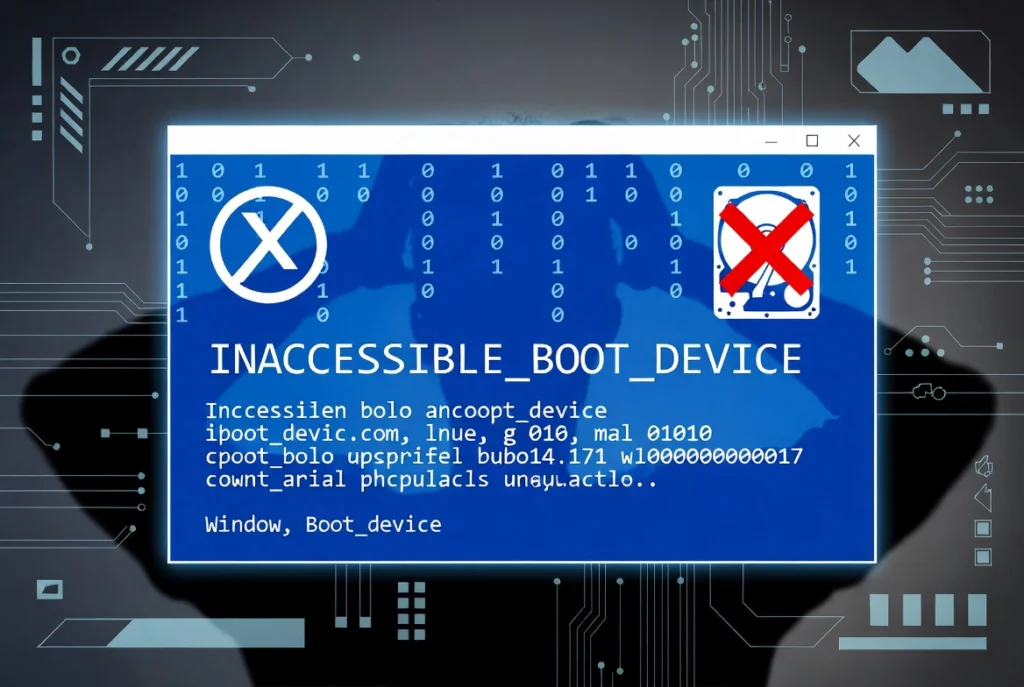 Eroarea Bsod Inaccessible_Boot_Device Cauze, Simptome Si Solutii Complete La Dorado Sytems