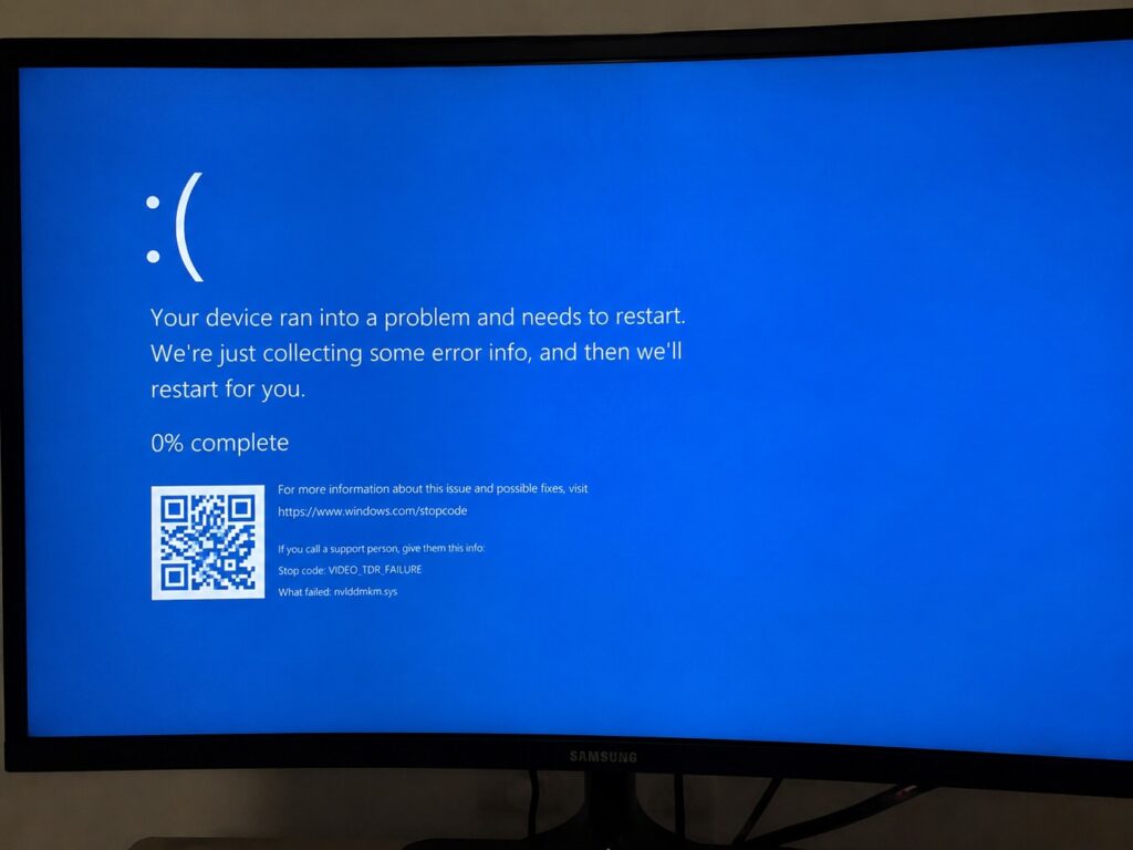 Eroarea Video_Tdr_Failure In Windows La Calculatoare Desktop Pc De Gaming Sau Home Office Multimedia