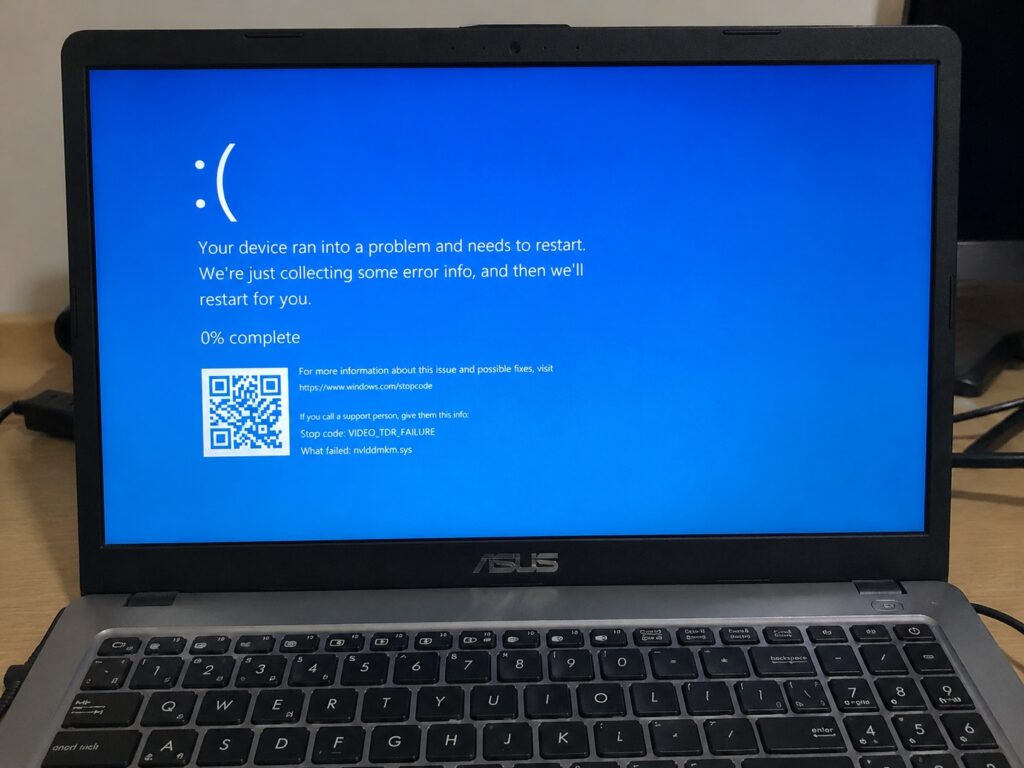 Eroarea Video_Tdr_Failure In Windows La Laptopuri De Gaming Si Standard Office Home