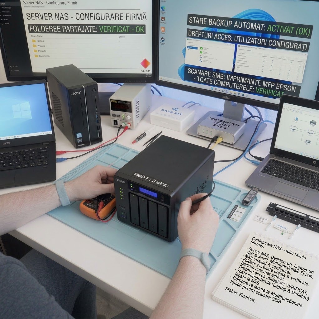 Jurnal De Service Sector 6 Configurare Nas Zona Iuliu Maniu Bulevardul Iuliu Maniu