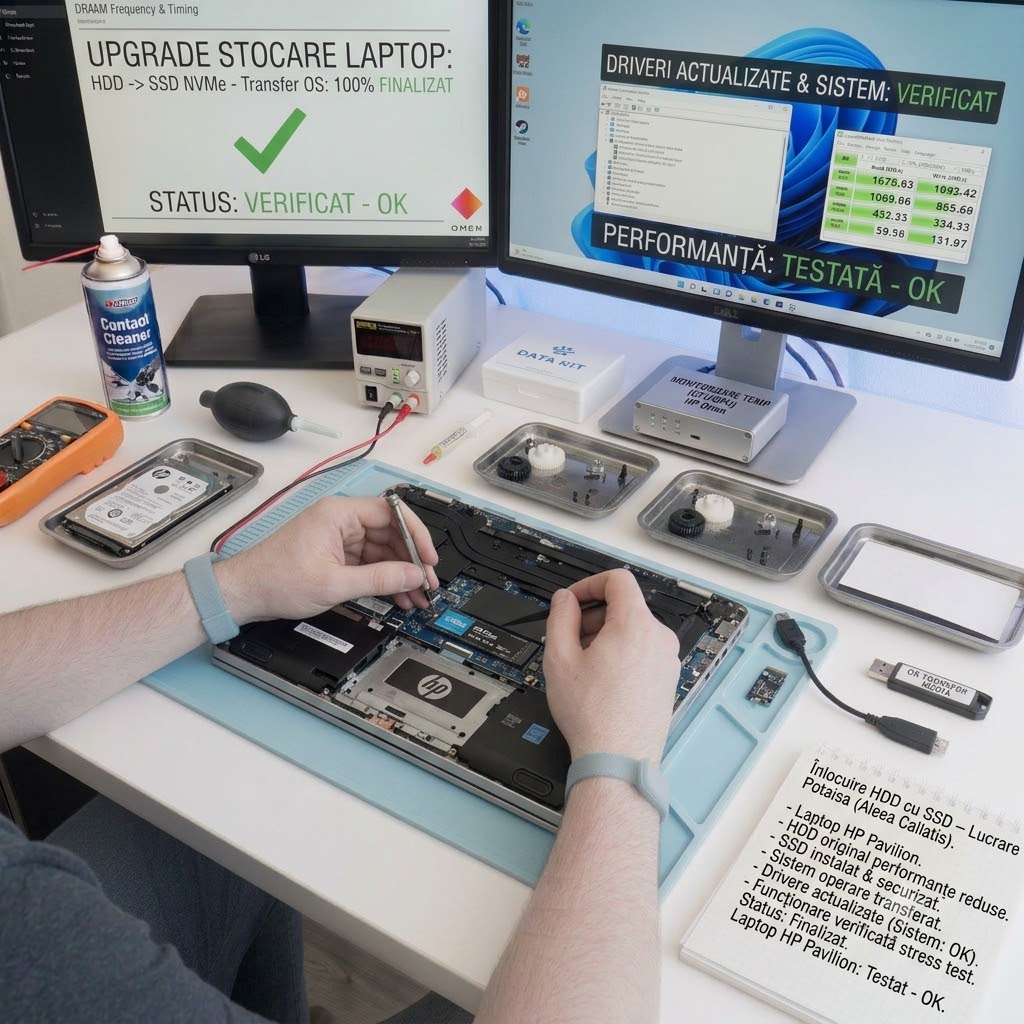 Jurnal De Service Sector 6 Inlocuire Hdd Cu Ssd Zona Ghencea Aleea Callatis