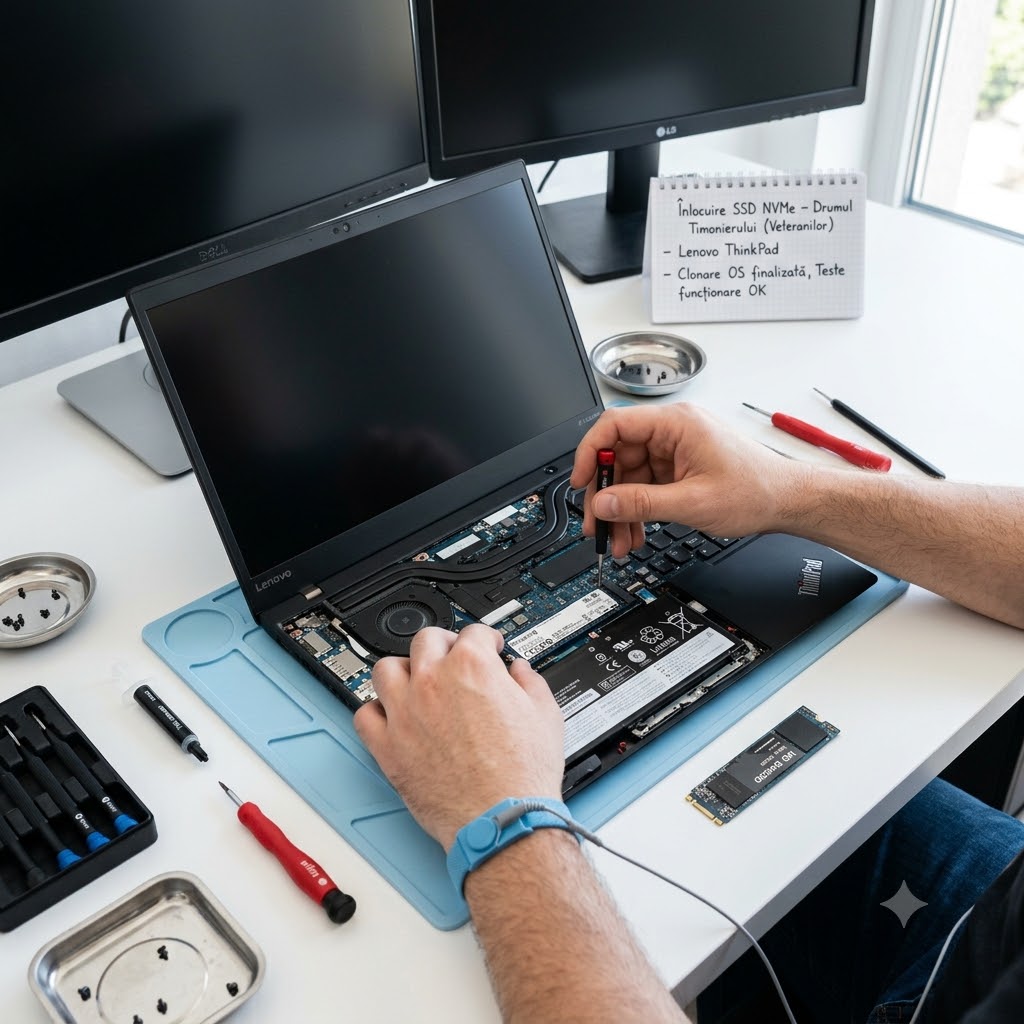 Jurnal De Service Sector 6 Inlocuire Ssd Nvme Zona Veteranilor Drumul Timonierului