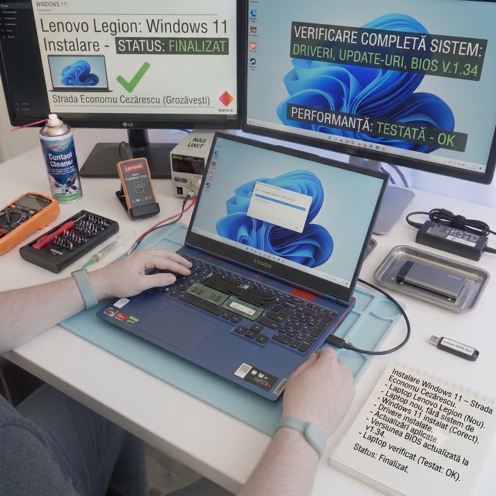 Jurnal De Service Sector 6 Instalare Windows 11 Zona Grozavesti Strada Economu Cezarescu