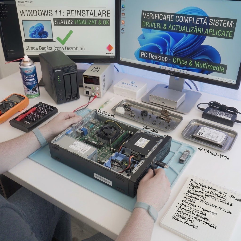 Jurnal De Service Sector 6 Reinstalare Windows 11 Zona Dezrobirii Strada Dagata