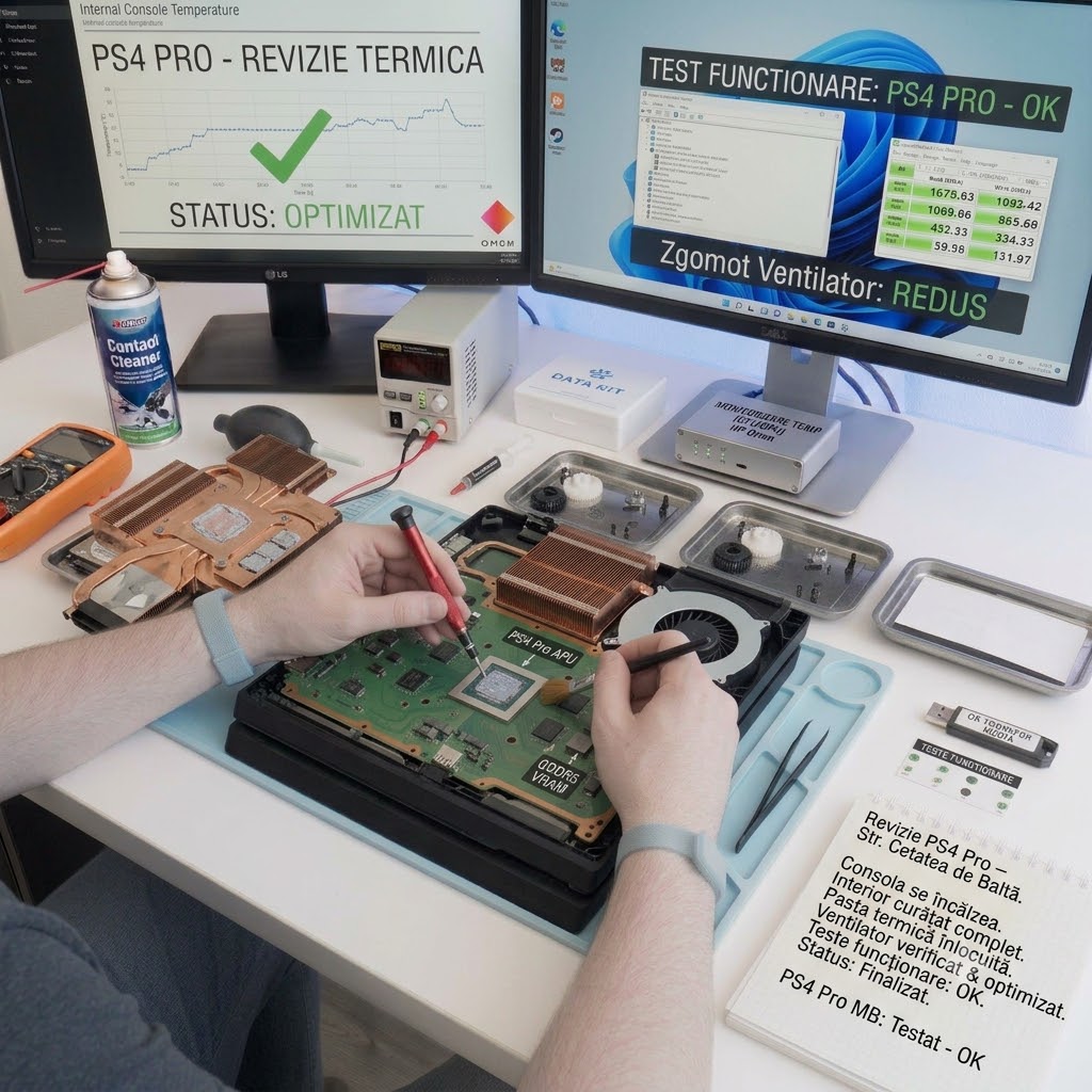 Jurnal De Service Sector 6 Revizie Playstation 4 Pro Zona Gorjului Strada Cetatea De Balta