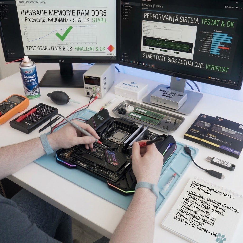 Jurnal De Service Sector 6 Upgrade Memorie Ram Zona Liniei Strada Azurului